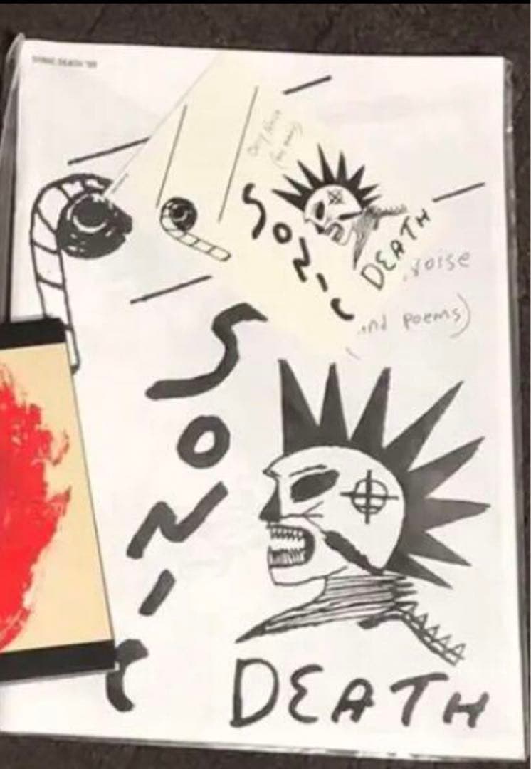 特典‼️ Sonic Youth ファンジン sonic death 五木田智央