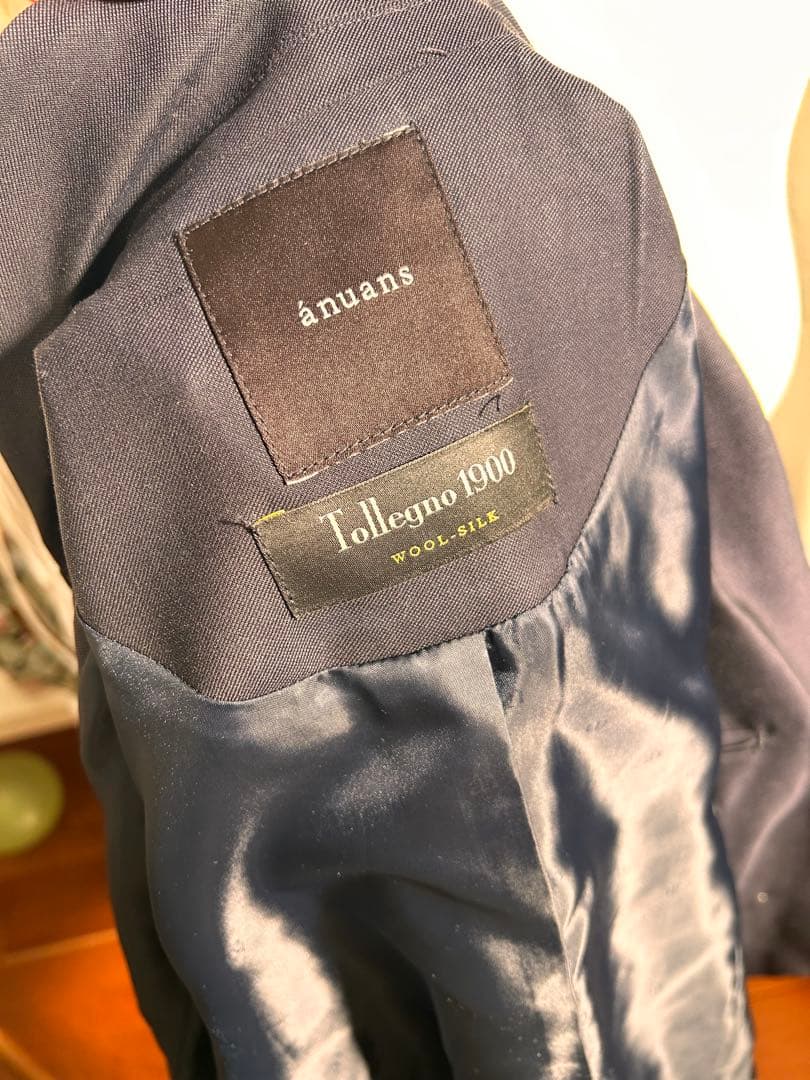 anuans 限定ネイビージャケット
