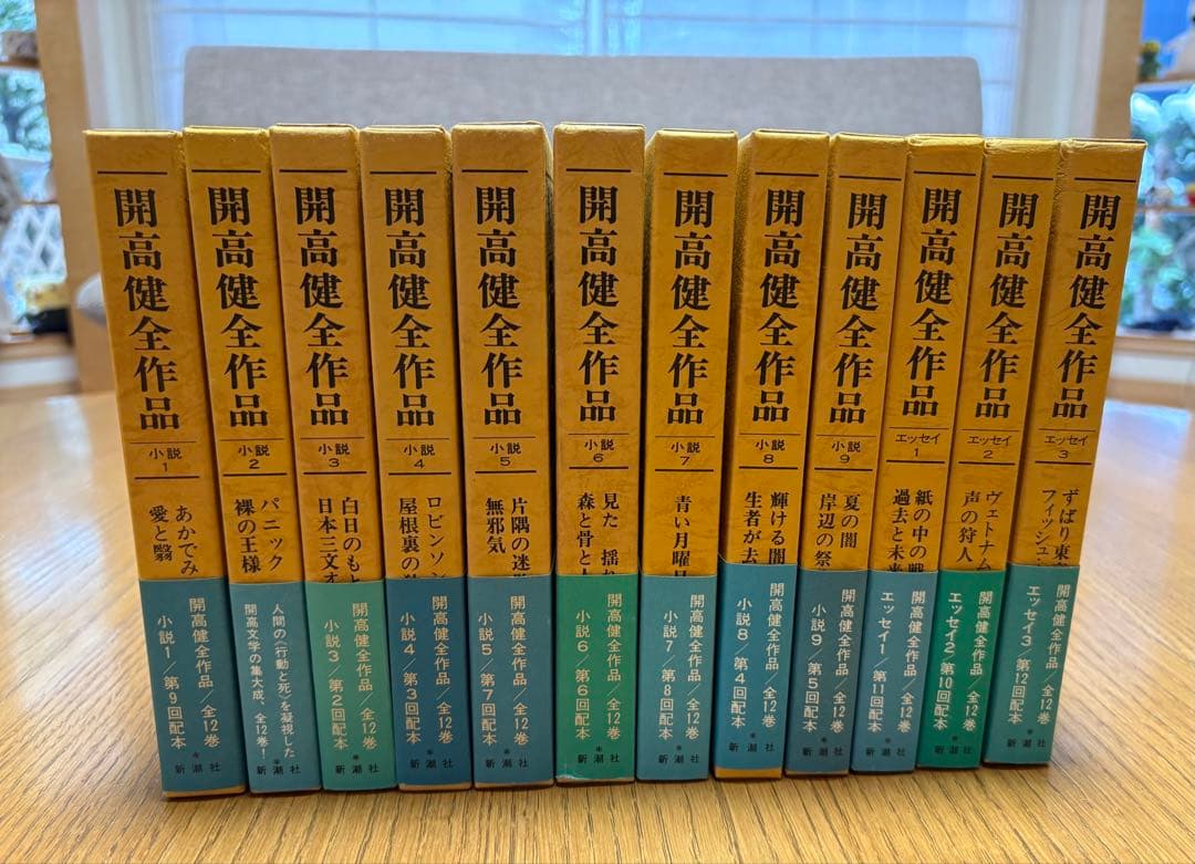 【開高健全作品】新潮社 全12巻セット