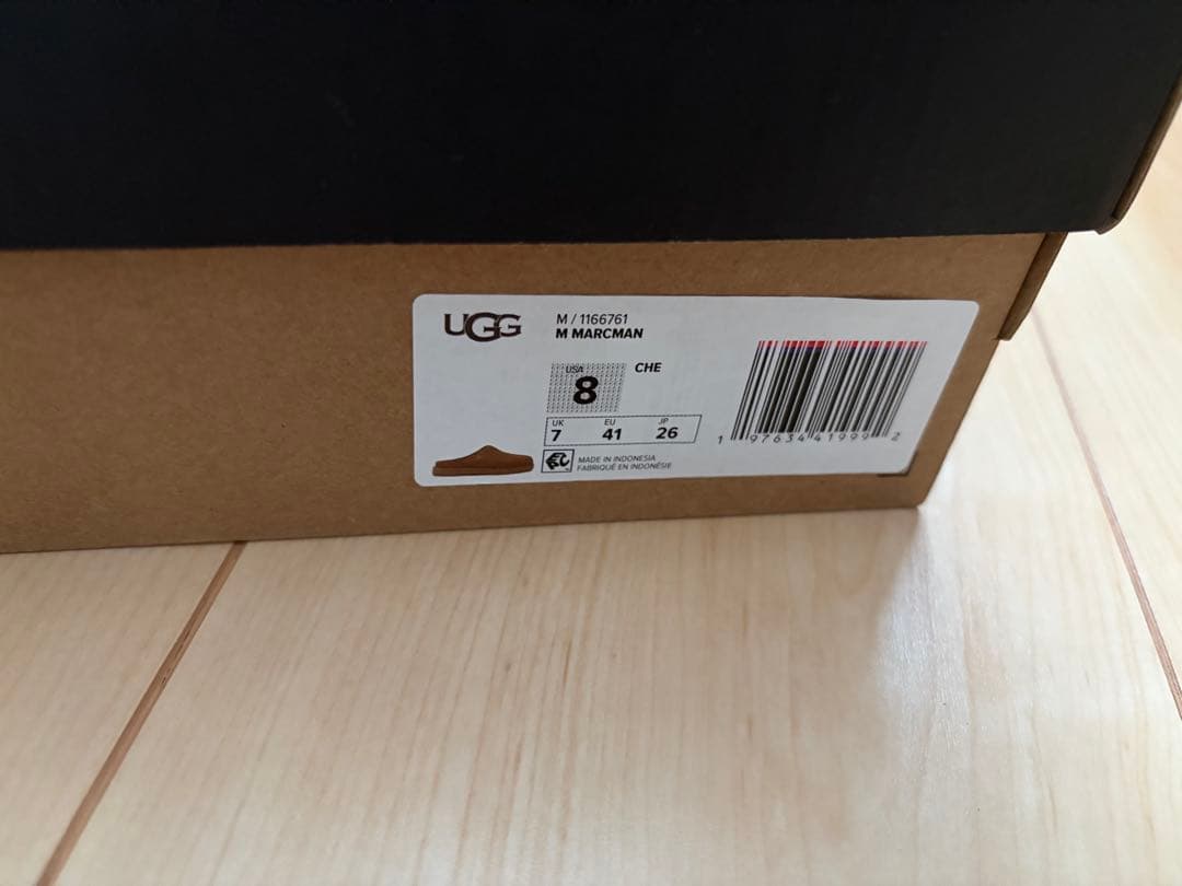 ＊新品＊UGG マークマンMARCMAN CHESTNUT 26cm スリッポン