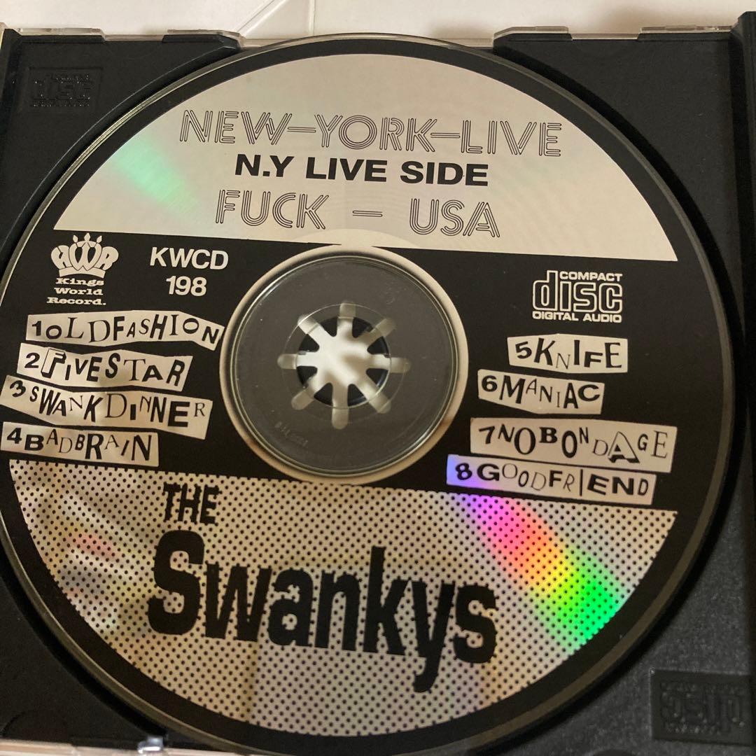 【廃盤】THE SWANKYS LIVE & DEMO 2CD