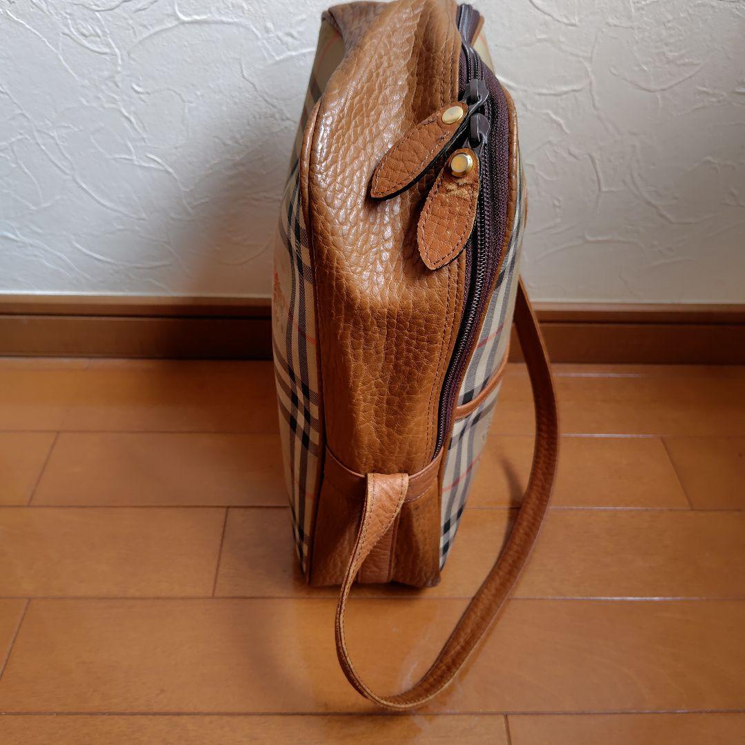 【BURBERRY】ボストンバッグ＆シューズ入れ ゴルフ用