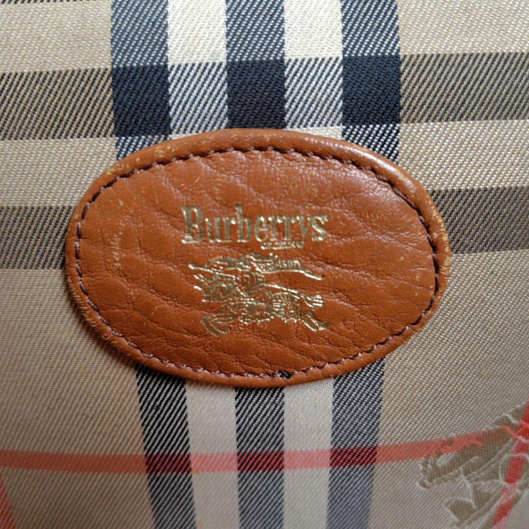 【BURBERRY】ボストンバッグ＆シューズ入れ ゴルフ用