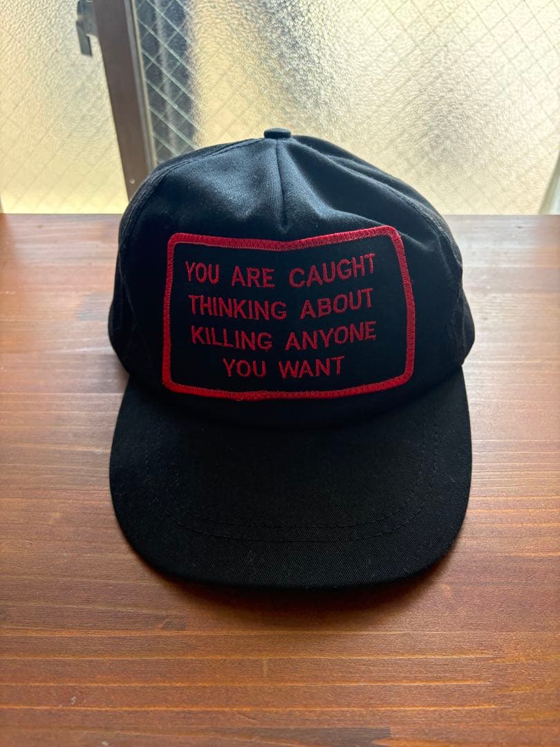 JENNY HOLZER ジェニーホルツァー　キャップ　USA製　90's