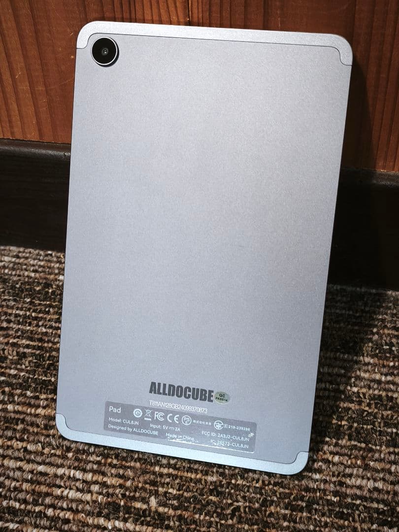 【美品】ALLDOCUBE iPlay50mini 本体 純正ケース付