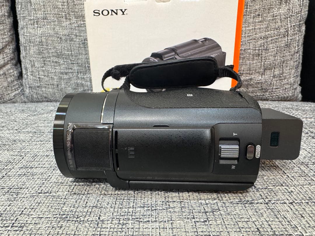 SONY 4K ビデオカメラ 本体 ZEISSレンズ　FDR-AX45
