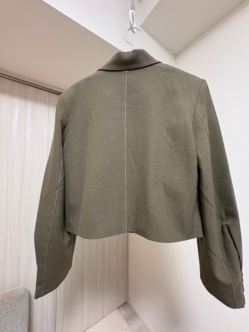 【anuke】Heather Short Jacket