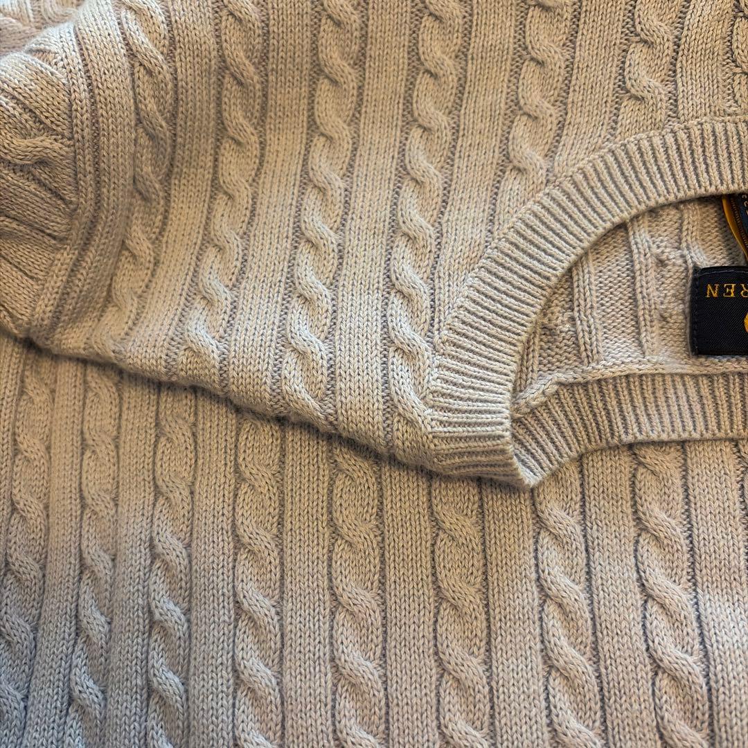 Polo Ralph Lauren ケーブルニットカーディガン　キッズサイズ