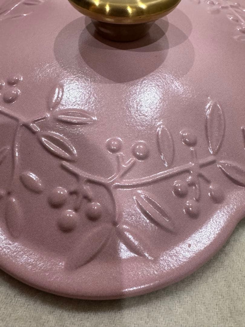 LE CREUSET ココットフルール20cm エレガントフリル