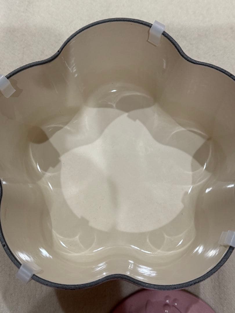 LE CREUSET ココットフルール20cm エレガントフリル