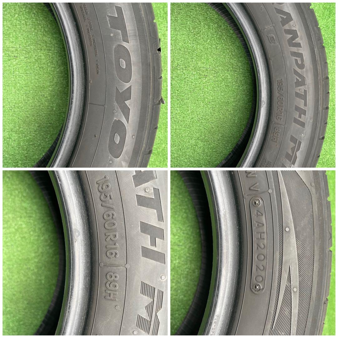 送料無料TOYO TRANSPATH ML 195/60R16 4 2020年製