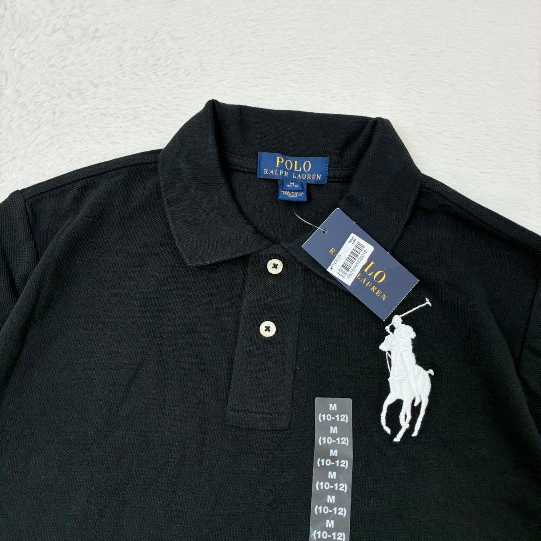 ✨新品タグ付き✨　ポロラルフローレン　ポロシャツ　ビックポニー　黒　XS相当