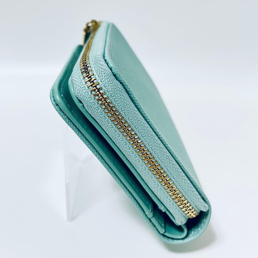 【未使用】LANVIN en Bleu ランバンオンブルー　コンパクト財布