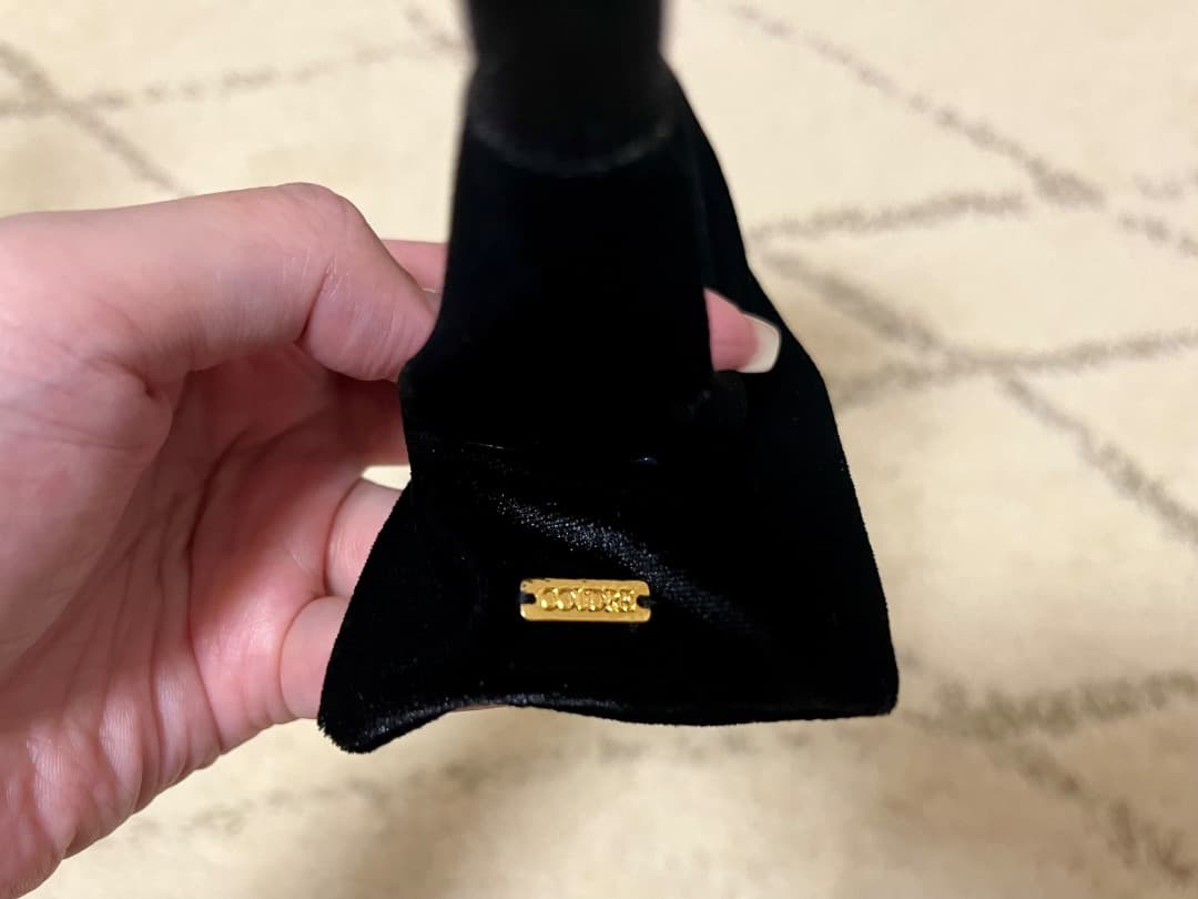【未使用品】COUDRE リボンカチューシャ CD118 BLACK