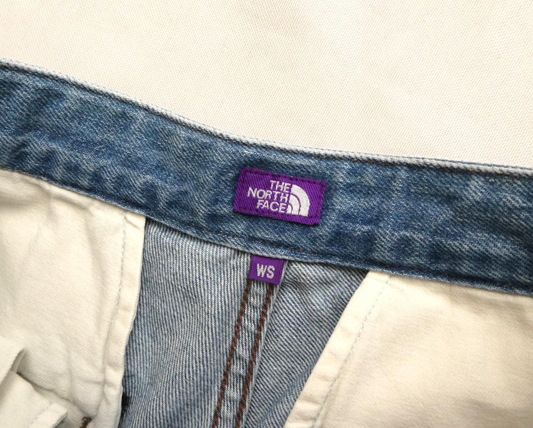 THE NORTH FACE パープルレーベル　ワイドテーパードデニムパンツ