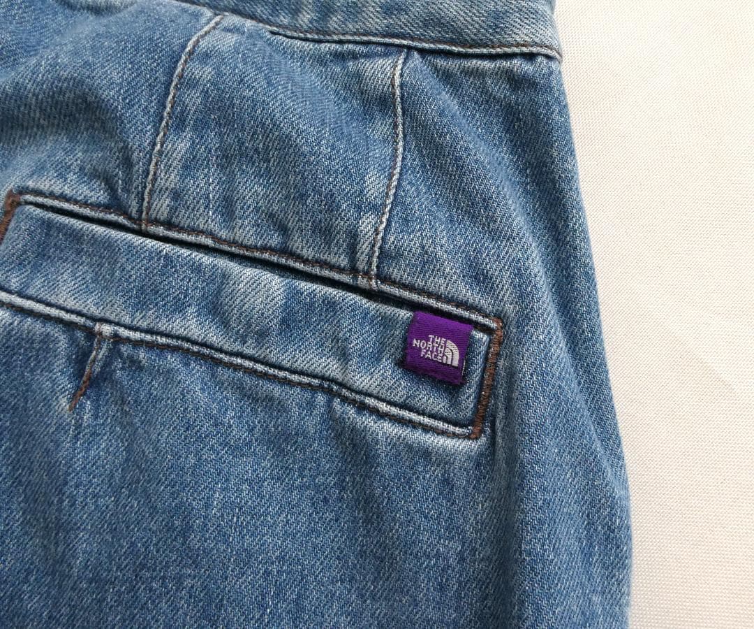 THE NORTH FACE パープルレーベル　ワイドテーパードデニムパンツ