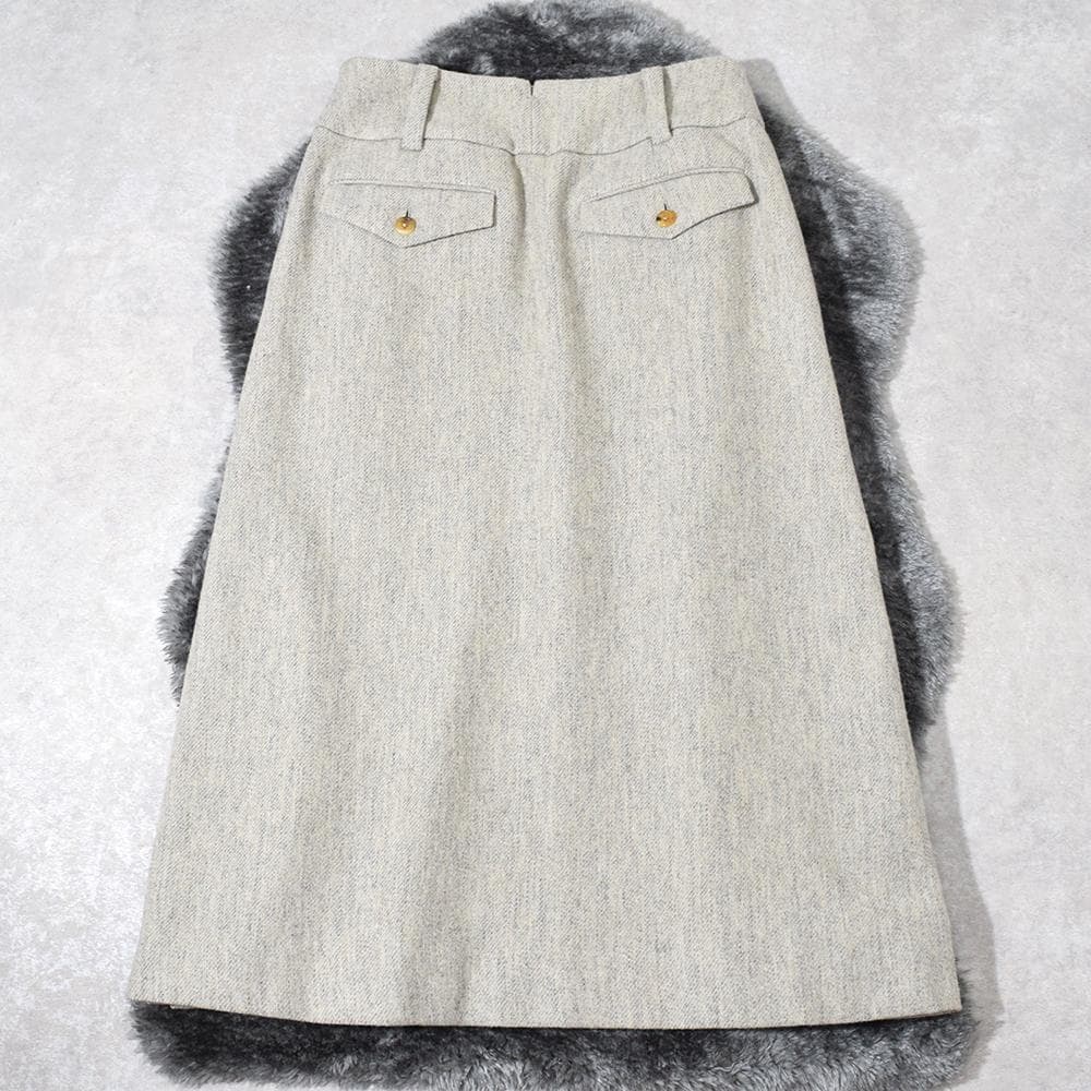 【極美品】MARGARET HOWELL WOOL TWEED SKIRT