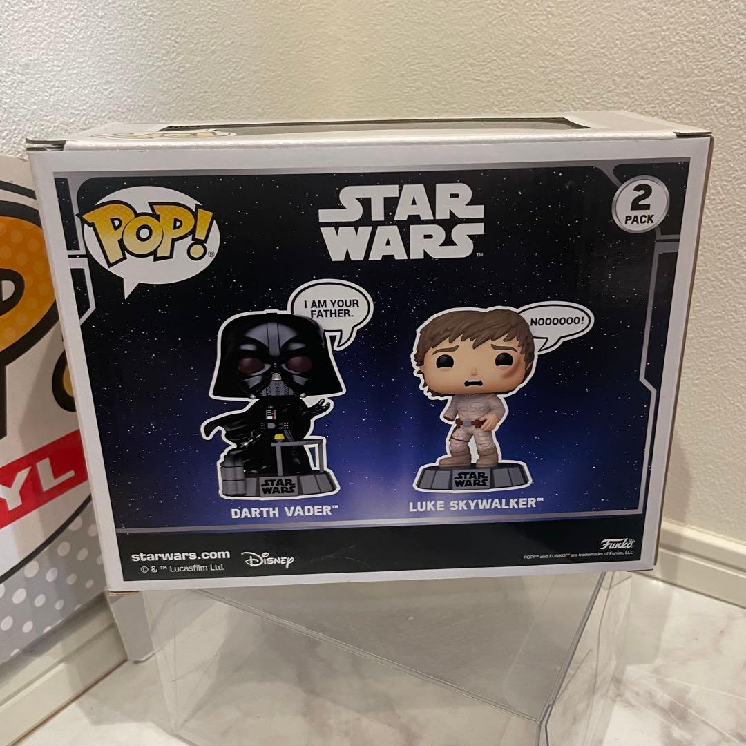 FUNKO POP! スターウォーズ　ダースベイダー&ルーク　2pack版