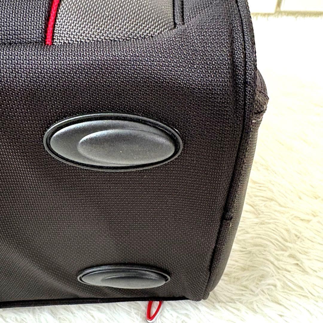 美品☆TUMI トゥミ ナイロン ボストンバッグ 2way ゴルフ 旅行 黒　赤