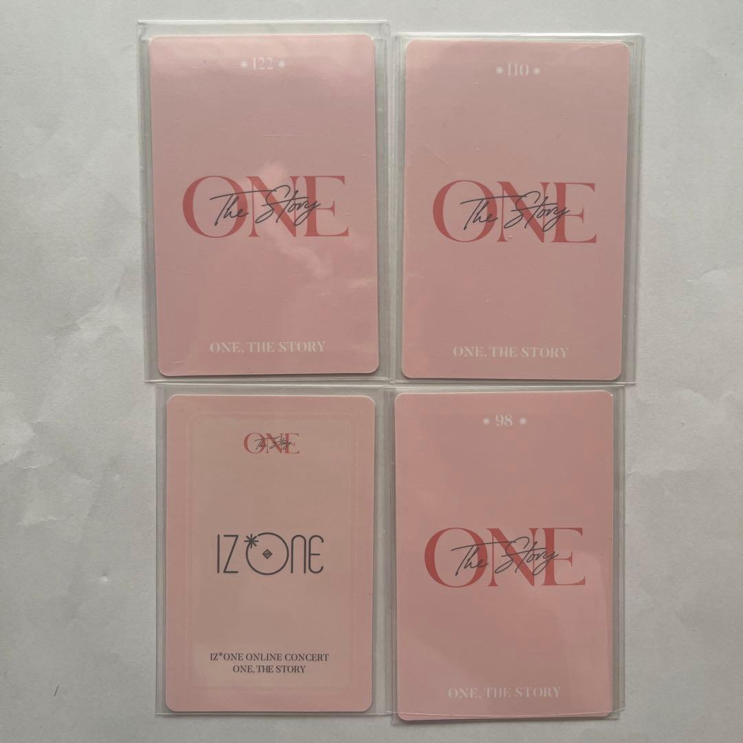 IZ*ONE 宮脇咲良 ONE THE STORY ホロ トレカ 4枚セット