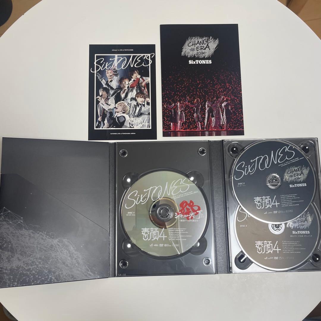 SixTONES 素顔4 ライブ DVD