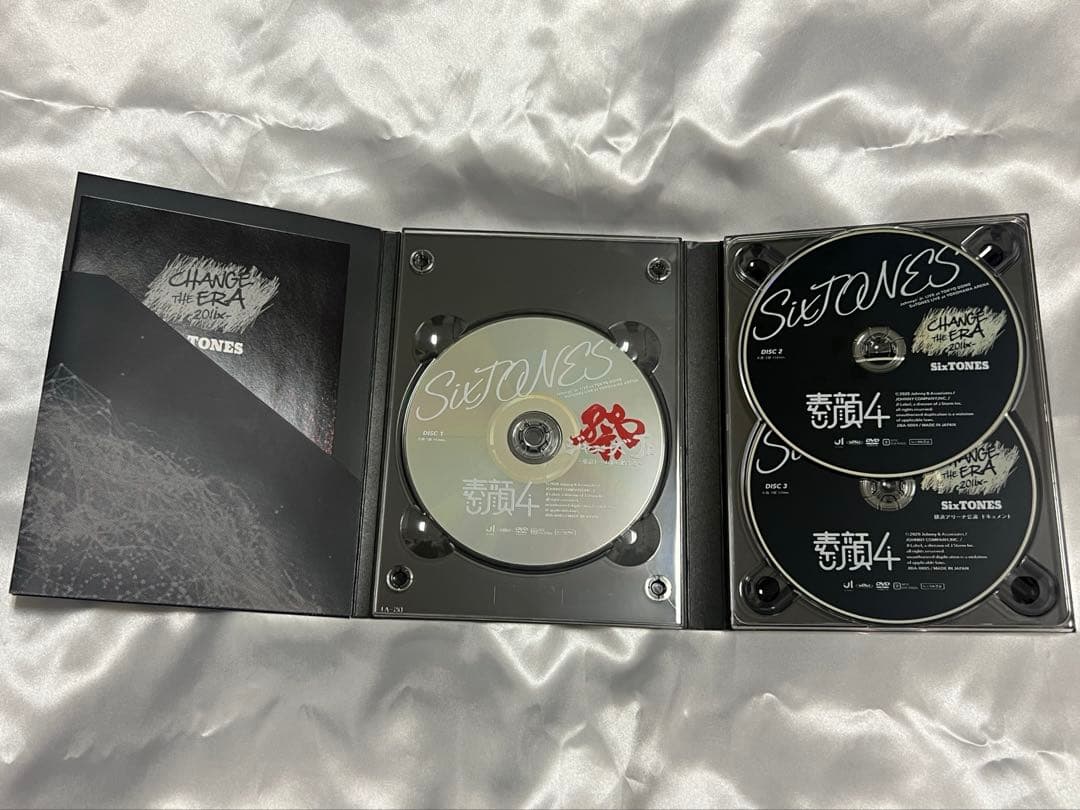 【正規品】素顔4 SixTONES盤 DVD