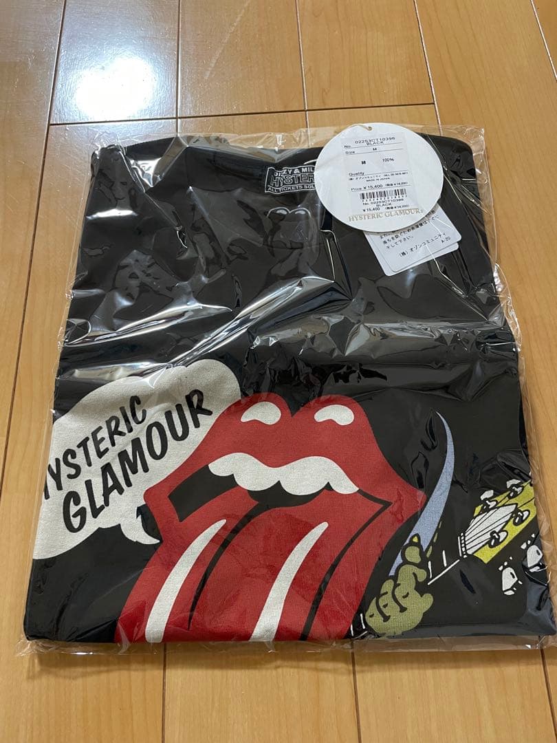 新品　HYSTERIC GLAMOUR ローリングストーンズTシャツ M