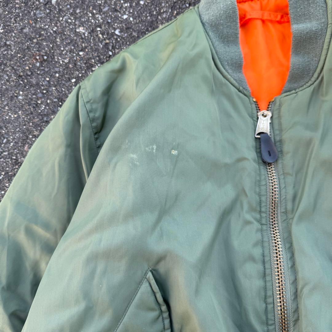 【雰囲気抜群】MA-1 短丈 military short jacket