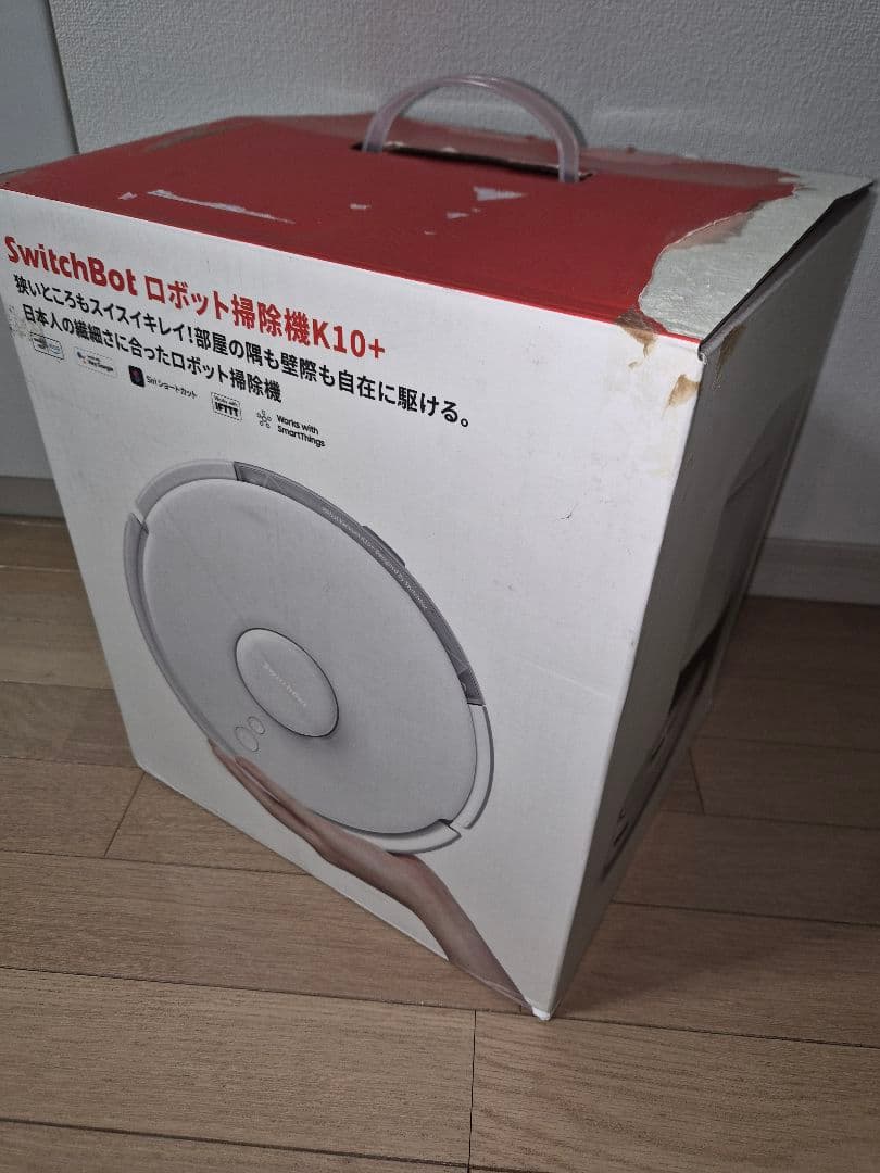 SwitchBot K10+ ロボット掃除機