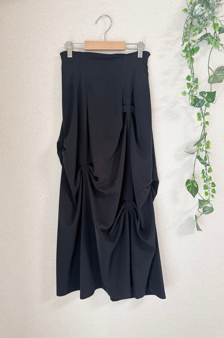 【美品】 AMERI RANDOM TUCK HEM SKIRT