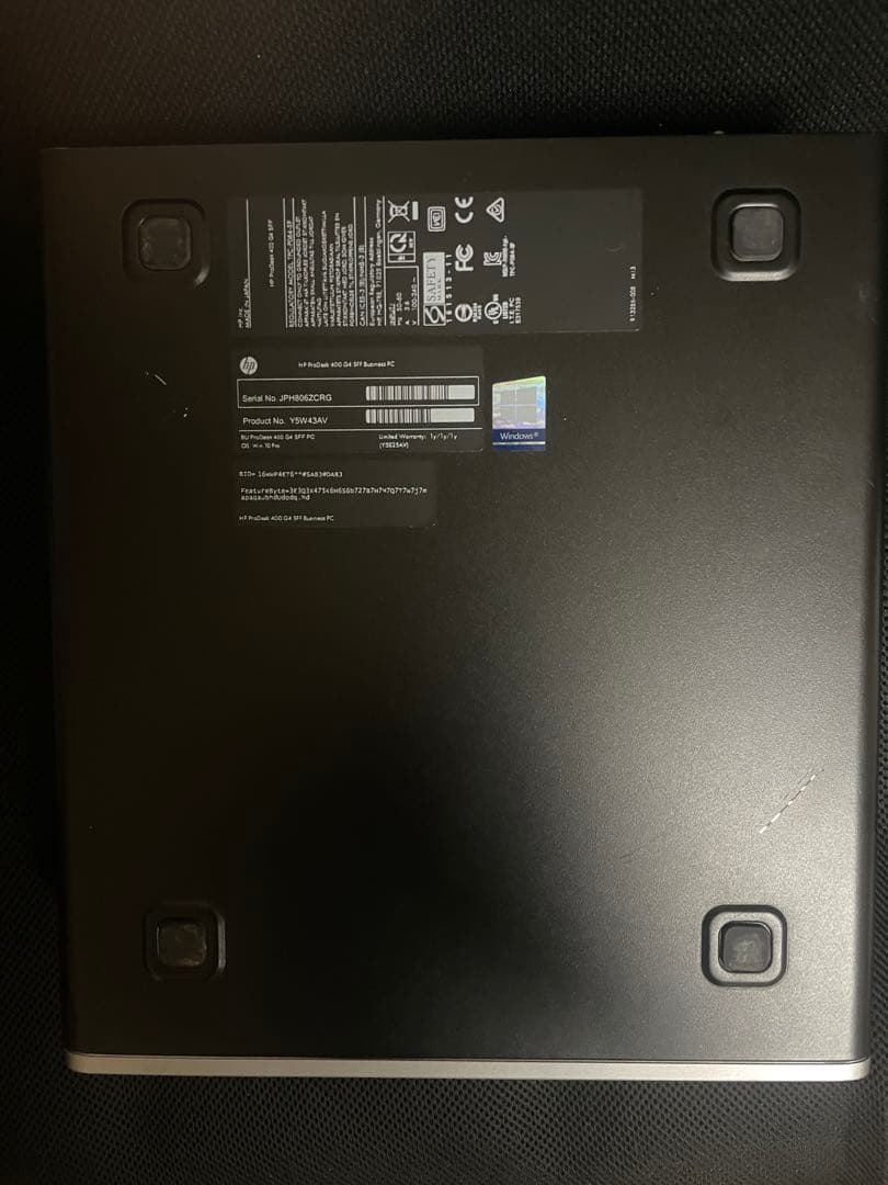 【超速office付】HP ProDesk 400 G4 SFF Core i7