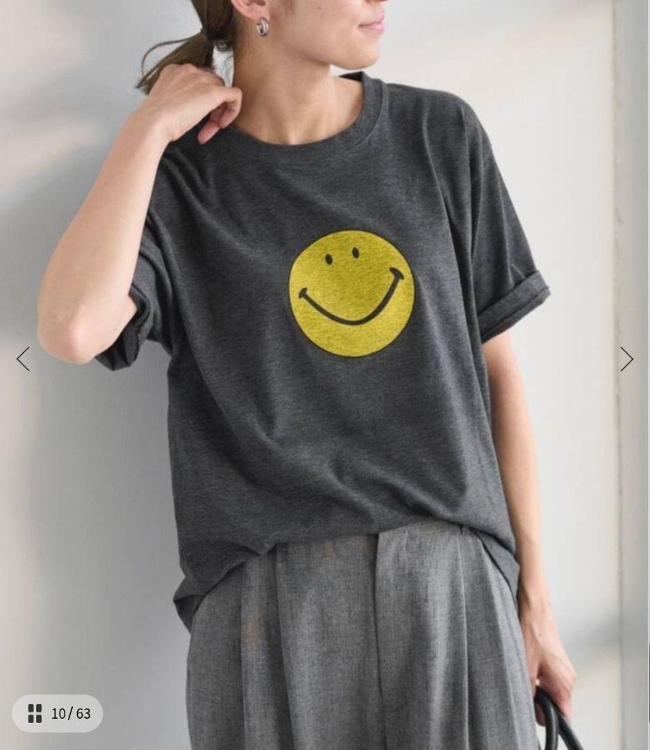 新品✨️FRAMeWORK フレームワーク SMILE TEE グレー フリー