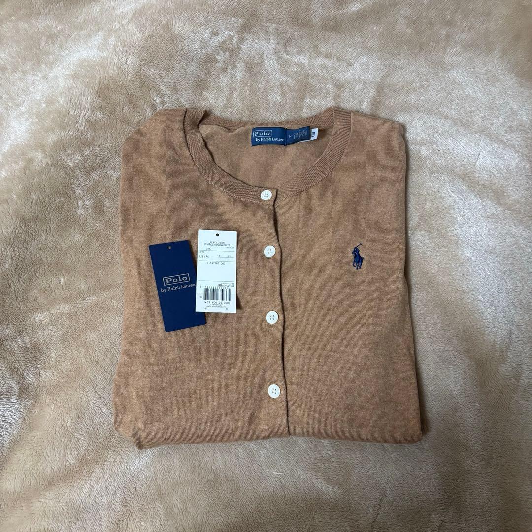 POLO RALPH LAUREN コットン クルーネック カーディガン