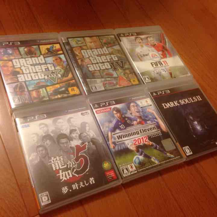PS3ソフト6つ付き