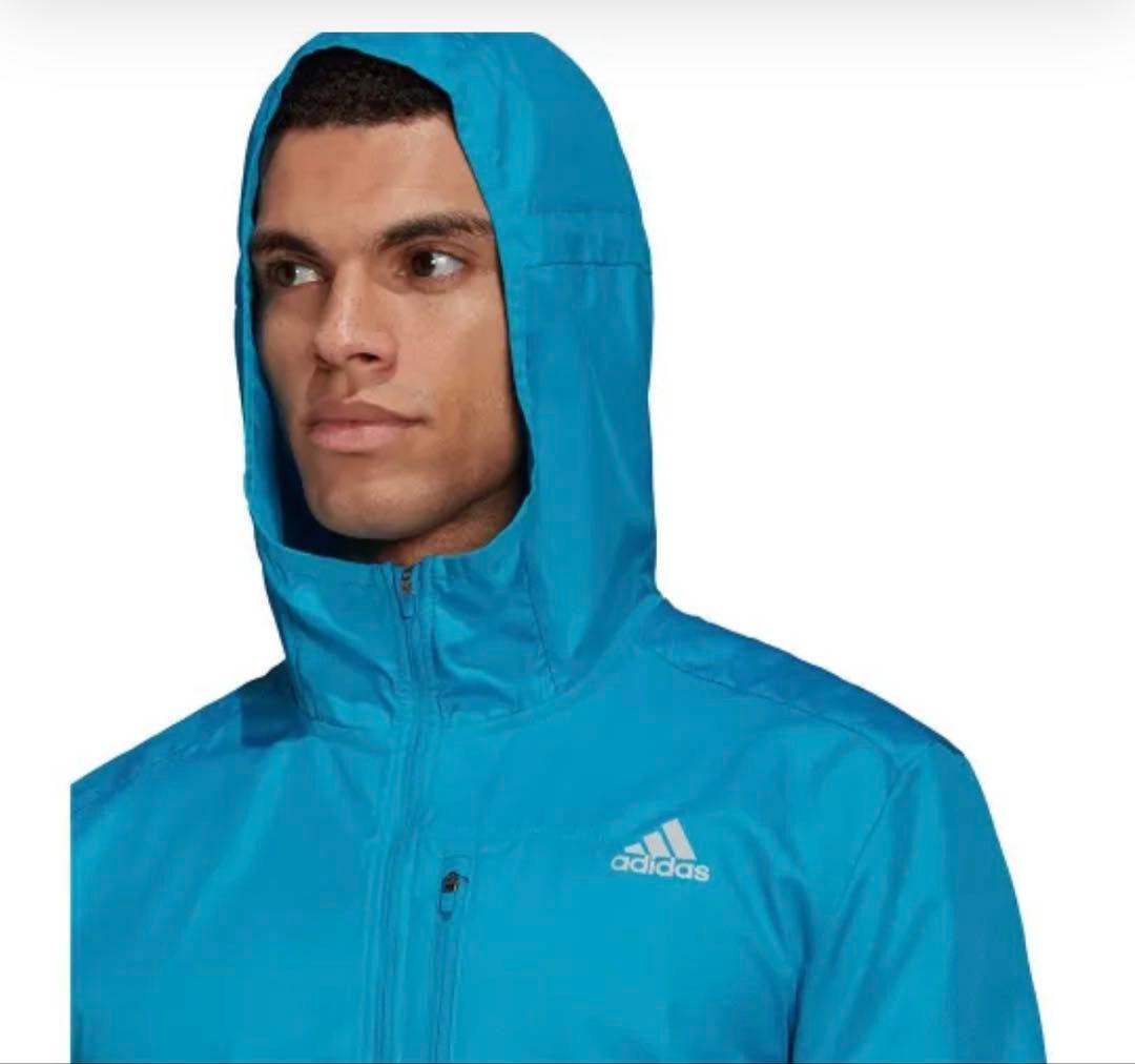 【タグ付】アディダス ウインドブレーカージャケット フード付き adidas