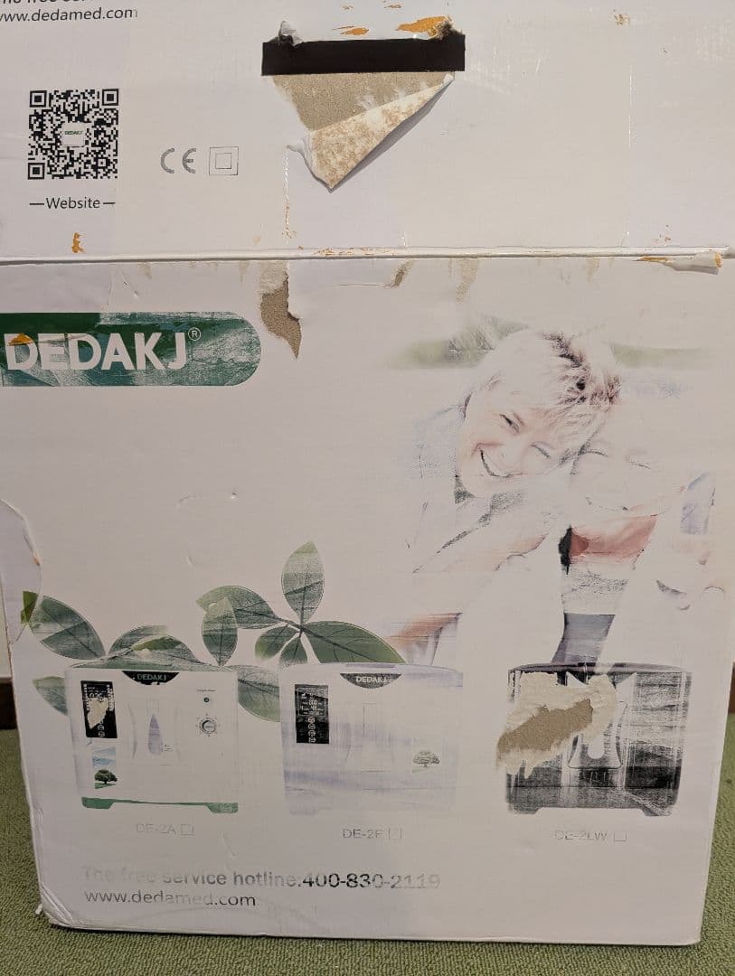 未使用品　DEDAKJ ポータブル 酸素発生器 酸素濃縮器 DE-2A
