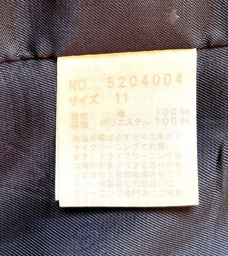 専用　イーストボーイ 11号 紺ブレ エンブレム 金ボタン ネイビー裏地ロゴ