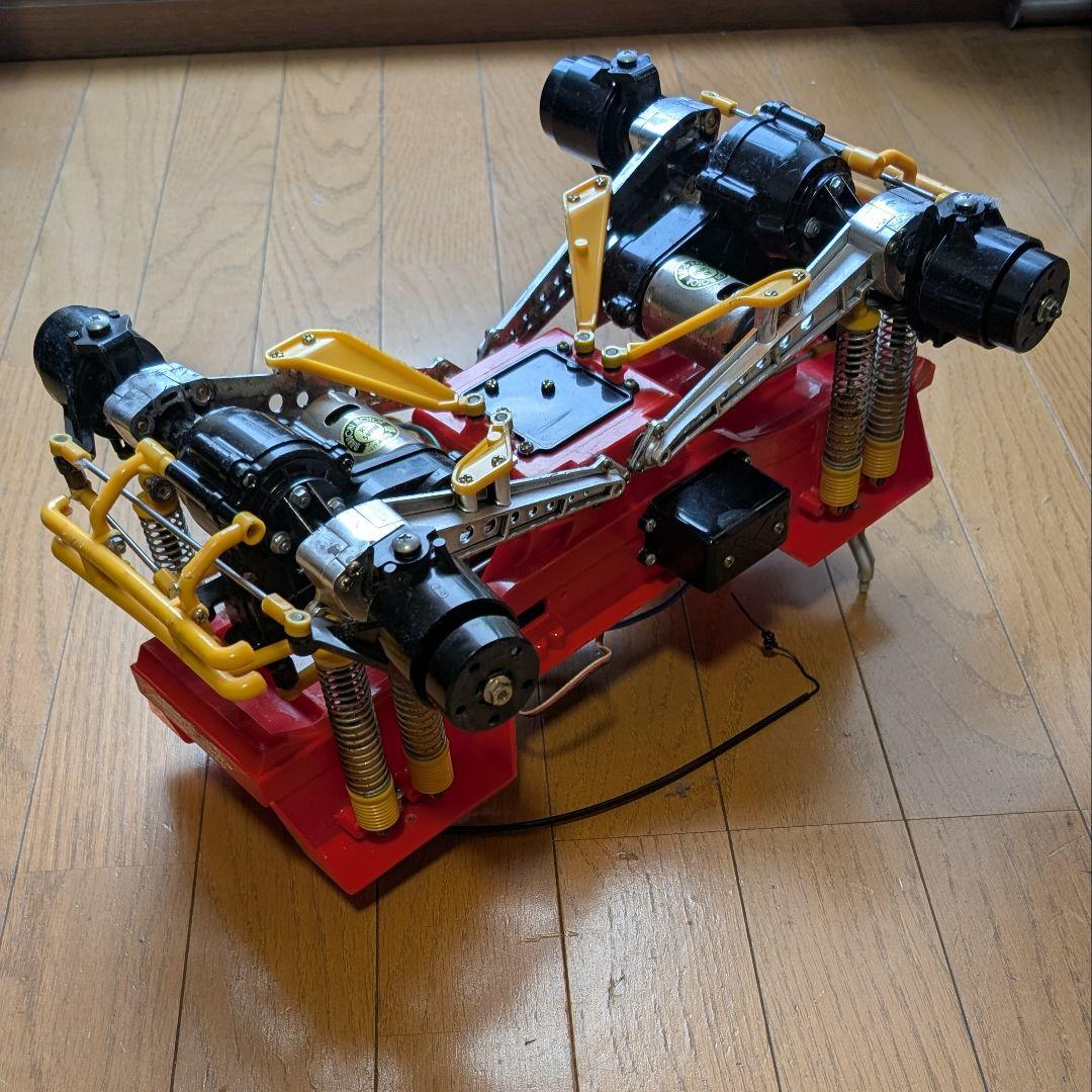1/10RC 4×4×4 モンスタートラック ブルヘッド プロポ＆バッテリー付き