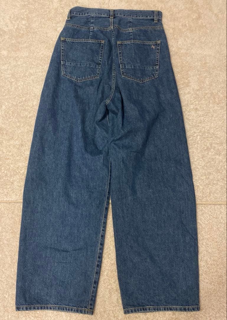 【完売商品】＜ASTRAET＞CO タック ワイド デニムパンツ