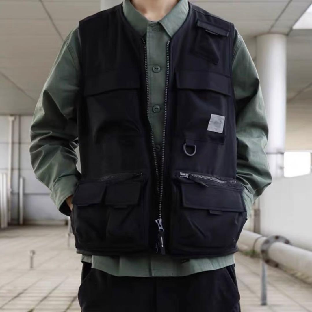 Carhartt カーハート　フィッシングベスト　XLサイズ　ブラック　黒