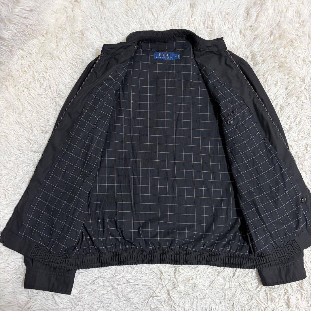 【極美品】POLO RALPH LAUREN スウィングトップ ブラックチェック