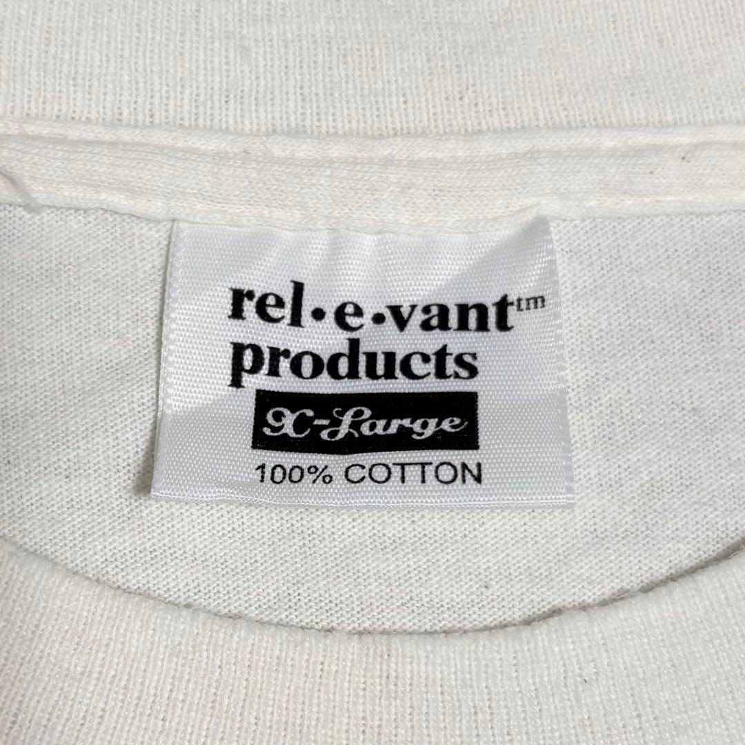 90s USA製古着　ヴィンテージ　Tシャツ　色々な樹木　グラフィック　生成り
