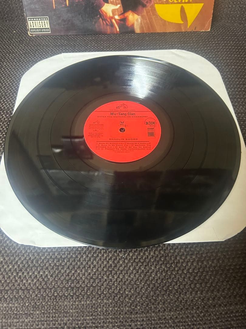 WU-TANG CLAN ENTER THE WU-TANG レコード刻印有