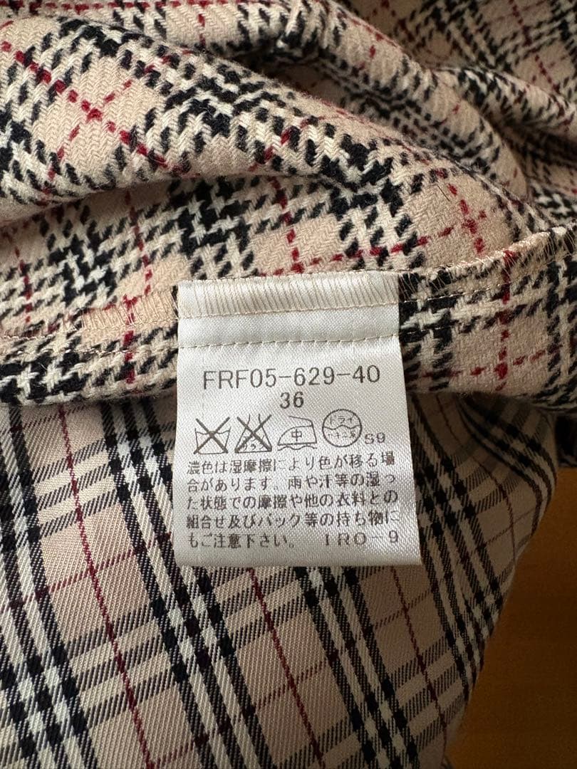 BURBERRY バーバリーブルーレーベル トレンチコート　ロング丈36
