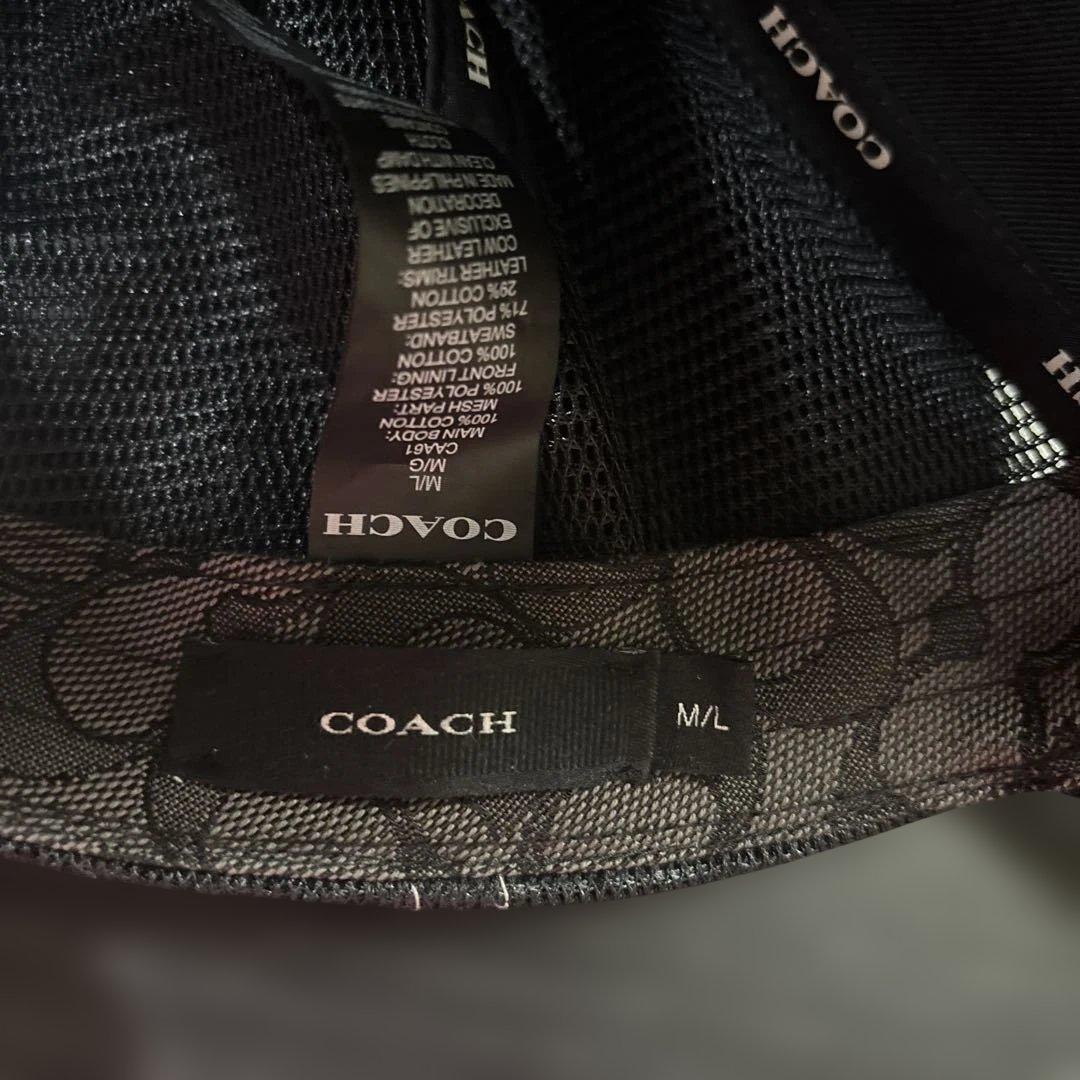 COACH ブラック キャップ M/L 1941