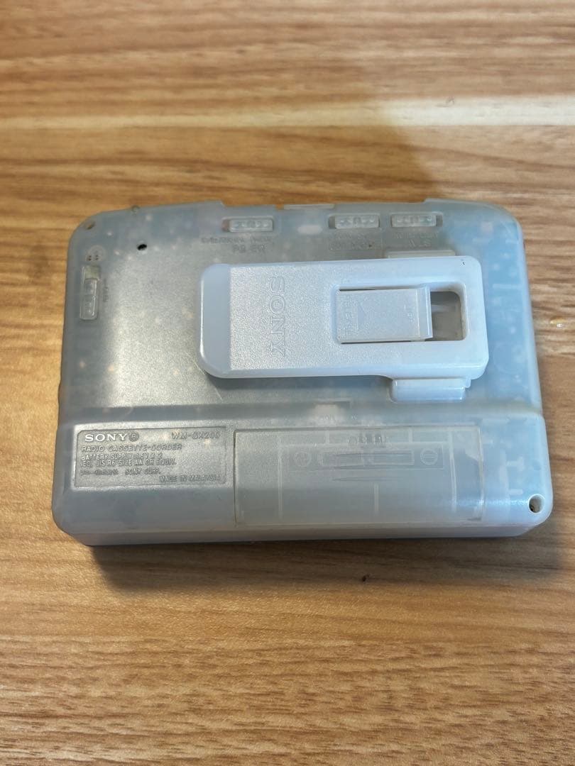 【動作品】SONY WM-GX200 ラジオカセットレコーダー