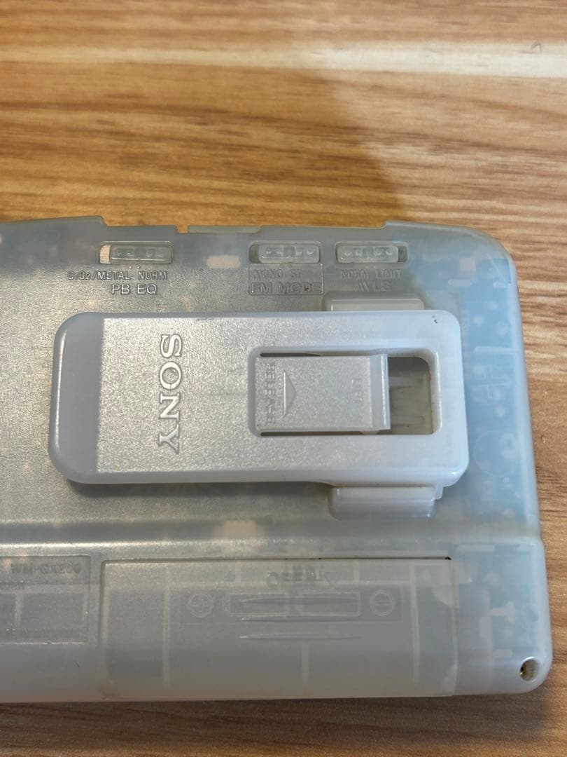 【動作品】SONY WM-GX200 ラジオカセットレコーダー
