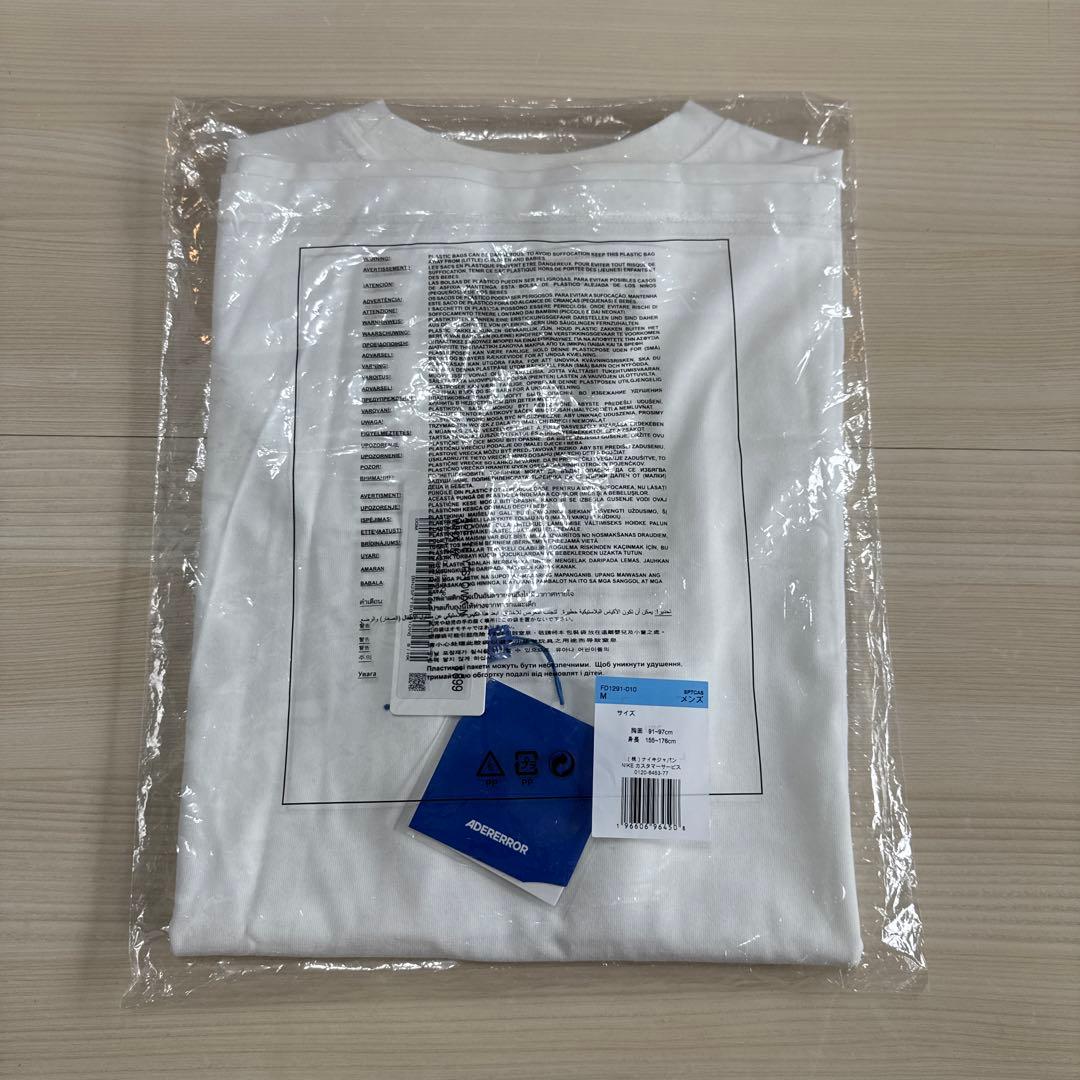 【極美品】ADER ERROR アーダーエラー Tシャツ Mサイズ オフホワイト