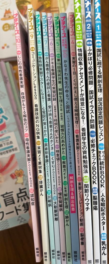 プチナース 2023〜2026 まとめ売り バラ売り可 看護学生 国試対策