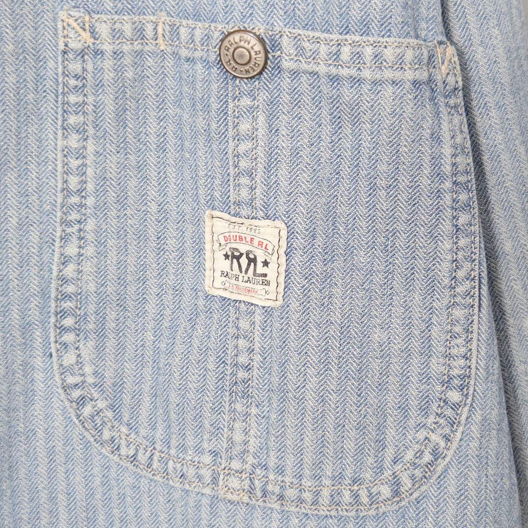 ジャケット・アウター RRL 90s Hickory Coveralls L